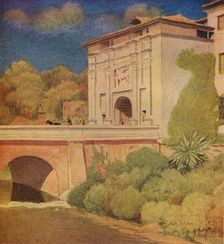Porta Cavour, Treviso 1934, (1936). Creator: Joseph Edward Southall
