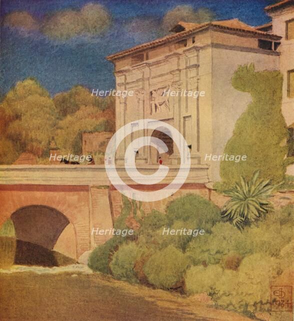 'Porta Cavour, Treviso', 1934, (1936). Creator: Joseph Edward Southall.