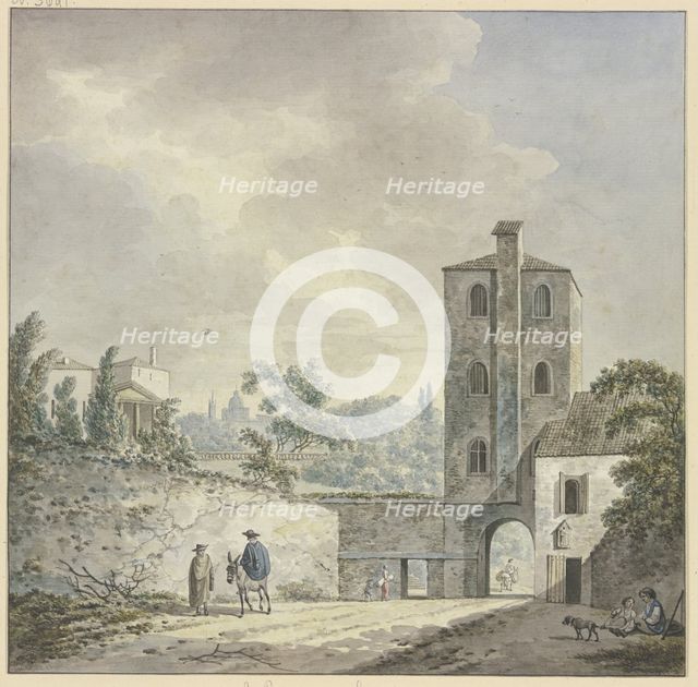 Porta della Luppia del Monte, 18th century. Creator: Daniel Dupré.