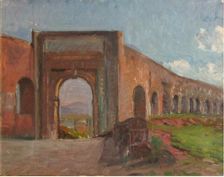 Porta Furba, Rome, 1904. Creator: Albert Gottschalk