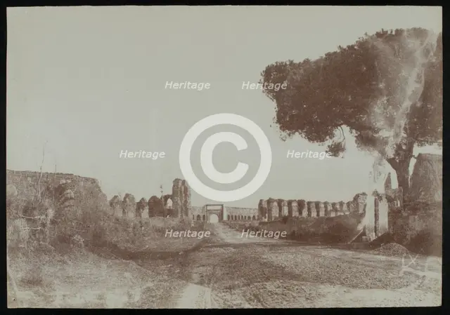 Porta Furba, Rome, c1850s. Creator: Unknown.