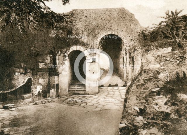 Porta marina, Pompeii, Italy, c1900s. Creator: Unknown.