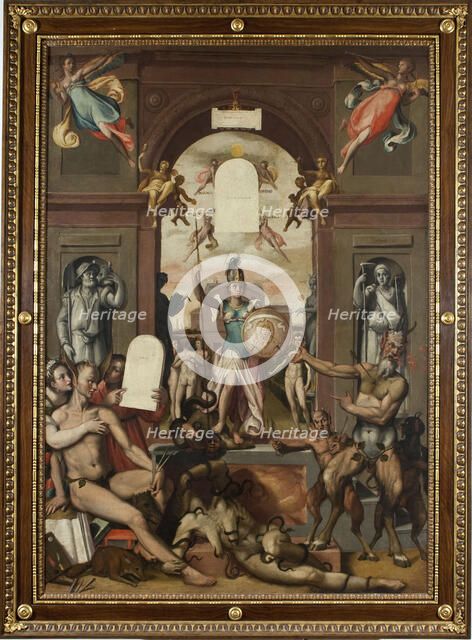 Porta Virtutis (Gate of Virtue), ca 1585.