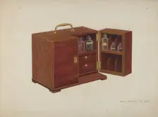 Portable Medicine Cabinet, c. 1938. Creator: Regina Henderer