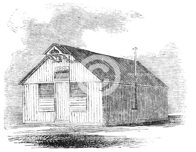 Portable School, 1857. Creator: Unknown.