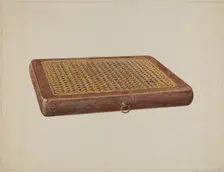 Portable Seat, c. 1938. Creator: Alfred Walbeck