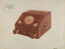Portable Secretary, c. 1937. Creator: Edward L Loper
