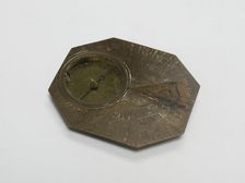 Portable Sundial, France, 1700/25. Creator: Michael Butterfield