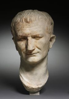 Portait Head of a Statesman, possibly Vespasian, 1-100. Creator: Unknown