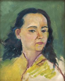 Portait of a Woman, around 1930. Creator: Arnold Peter Weisz-Kubincan