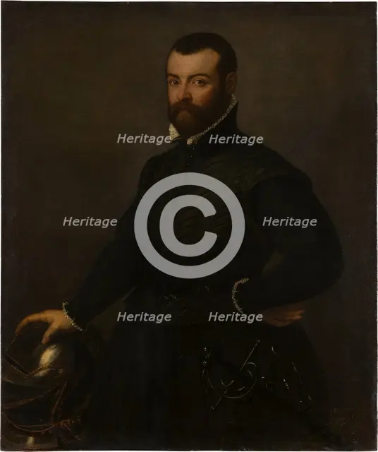Portait of Francesco Titio, 1561. Creator: Style ofGiovanni Battista Moroni.