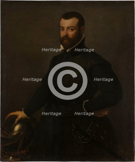 Portait of Francesco Titio, 1561. Creator: Style ofGiovanni Battista Moroni.