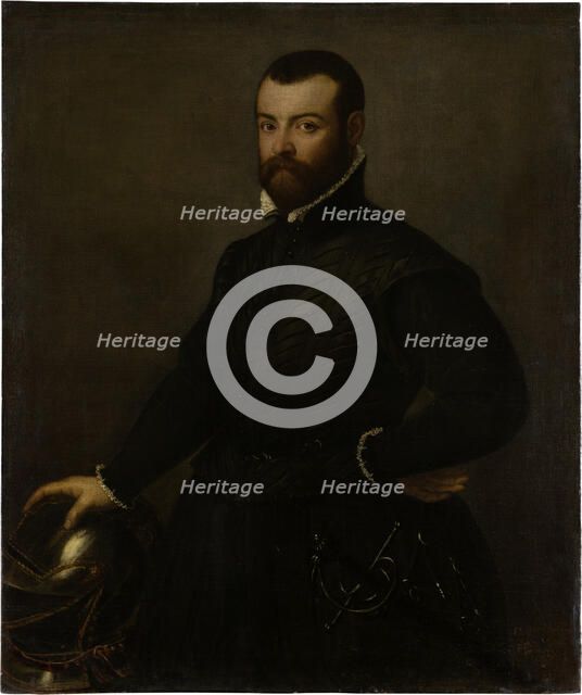 Portait of Francesco Titio, 1561. Creator: Style ofGiovanni Battista Moroni.