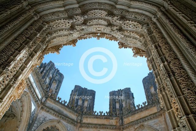 Portal of the Unfinished Chapels, Monastery of Batalha, Batalha, Portugal, 2009  Creator: Samuel Magal.