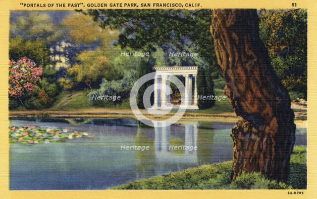 'Portals of the Past' Golden Gate Park, San Francisco, California, USA, 1932. Artist: Unknown