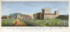 Portchester Castle, Hampshire, 1720. Artist: James Peake