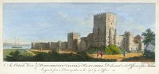 Portchester Castle, Hampshire, 1720. Artist: James Peake