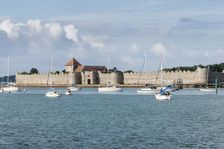Portchester Castle, Hampshire, 2016. Artist: Steven Baker