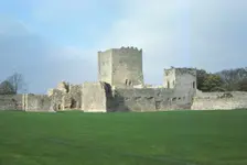 Portchester Castle, Hampshire, England, 20th century. Artist: CM Dixon