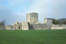 Portchester Castle, Hampshire, England, 20th century. Artist: CM Dixon