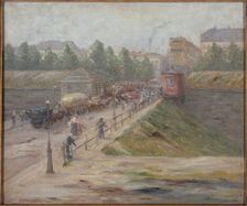 Porte d'Asnieres, c1909. Creator: Emile Lafont