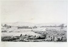 Porte d'Auteuil, Siege of Paris, 1870-1871. Artist: Paul Roux