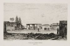 Porte du lavanse Ulrich. Creator: Maxime Lalanne (French, 1827-1886); Cadart and Luce