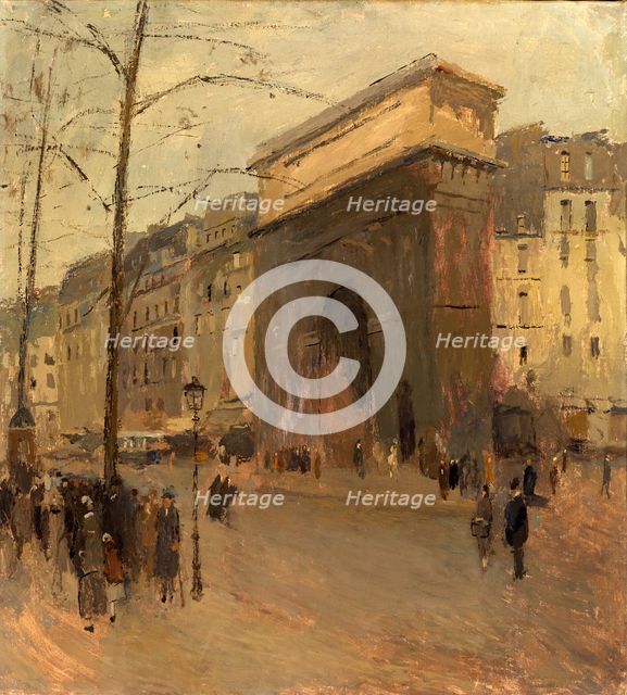 Porte St. Denis, n.d. Creator: Frank Edwin Scott.