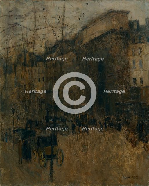 Porte St. Martin no. I, n.d. Creator: Frank Edwin Scott.