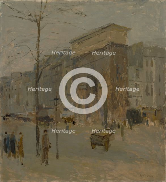 Porte St. Martin no. II, n.d. Creator: Frank Edwin Scott.