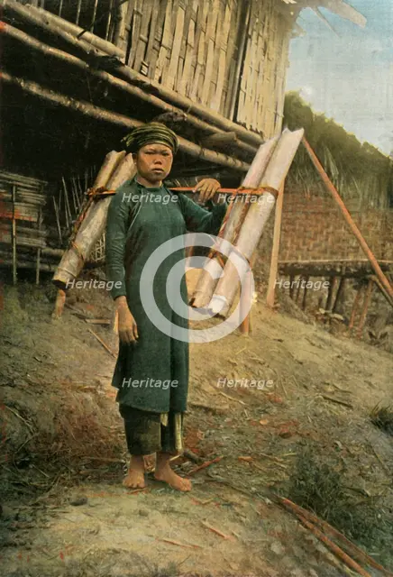 'Porteuse D'Eau', (Water Carrier)', 1900.  Creator: Unknown.