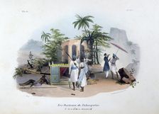 Porteurs de Palanquins 1828. Artist: Jean Henri Marlet