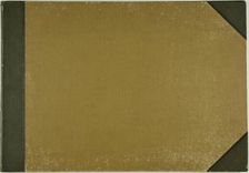 Portfolio Cover for Twelve Views in North Wales, 1776. Creator: Paul Sandby