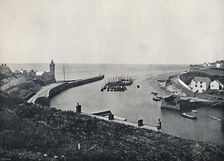 Porthleven - The Harbour and Look-Out 1895