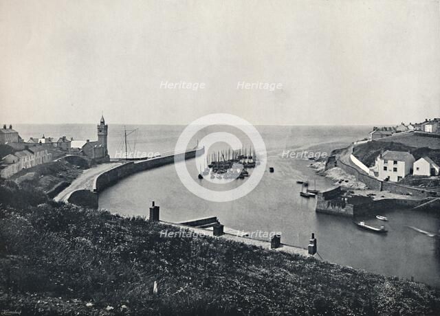 'Porthleven - The Harbour and Look-Out', 1895. Artist: Unknown.