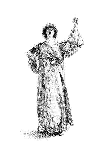 Portia, 1895 (1899). Artist: Unknown