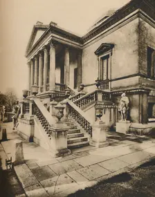 Porticoed Entrance to Chiswick House, An Eighteenth Century Survival c1935. Creator: King