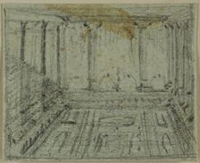 Portico, n.d. Creator: Domenico Quaglio II
