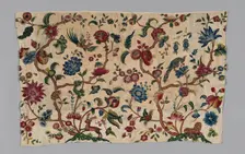 Portion from a Valance, England, 1701/25. Creator: Unknown