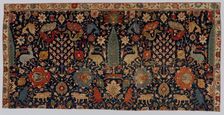 Portion of a Carpet, 17th century. Creator: Unknown