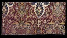Portion of a Carpet, Turkey, 1575/1625. Creator: Unknown