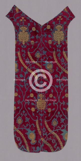 Portion of a Chasuble, Italy, 1450/1500. Creator: Unknown.