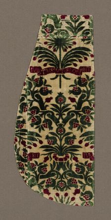 Portion of a Chasuble, Italy, 1450/1500. Creator: Unknown