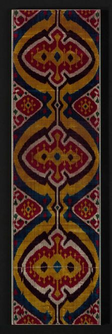 Portion of a Loom Length, Uzbekistan, 1850/75. Creator: Unknown