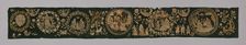 Portion of a Longer Hanging Border, Italy, 17th century. Creator: Unknown