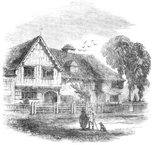 Portion of an old broadcloth manufactury, Cranbrook, Kent, 1857. Creator: Unknown