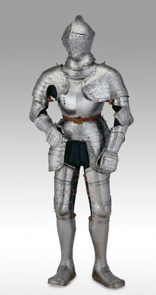 Portions of a Field Armor, Innsbruck, c. 1540 with some modern restoration. Creator: Unknown
