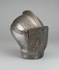 Portions of a Jousting Helmet, Milan, 1570/80. Creator: Unknown