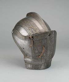 Portions of a Jousting Helmet, Milan, 1570/80. Creator: Unknown