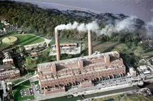 Portishead B Power Station, Somerset, 1970. Artist: Jim Hancock